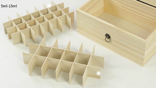 Amazon.com: TORIBIO Wooden Essential Oil Storage Box for 112