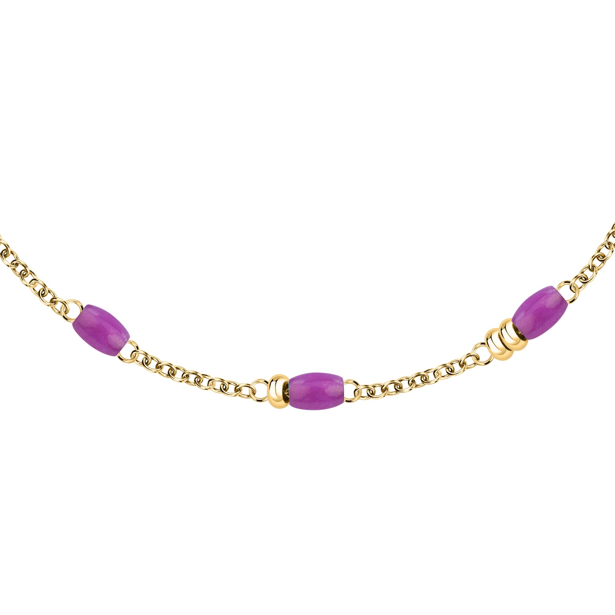 Morellato Bracciale da donna in acciaio e pietra di agata colorata, collezione SUMMER COLORS - SAXQ20