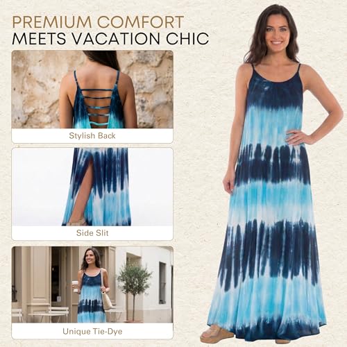 Image of Riviera Sun Spaghetti Strap Dress