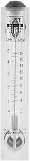 LZT M-15 0.5-5GPM 2-18LPM Water Flow Meter Panel Mount Type Flowmeter