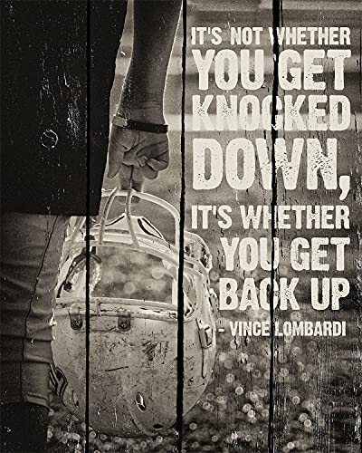 Govivo It's Not Whether You Get Knocked Down, It's Whether