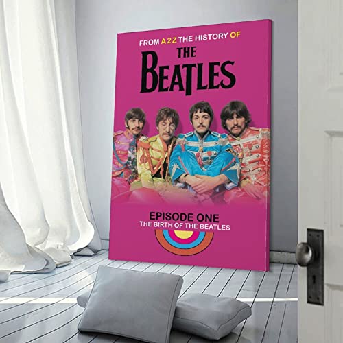 Poster décoratif sur toile Beatles Musique – Impression sur toile – Décoration murale moderne pour chambre à coucher… - Les Beatles, Paul McCartney, John Lennon, RIngo Starr, George Harrison Poster décoratif sur toile Beatles Musique - Impression sur toile - Décoration murale moderne pour chambre à coucher… – Image 4