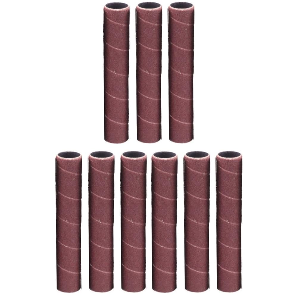 115mm/4.5inch Sanding Sleeves, 80/150/240 Grit Mixed Vibrating Spindle Sander Sleeve Sanding