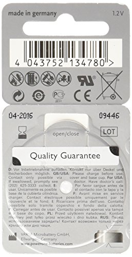 Power One ACCU plus p13 Hearing Aid Rechargeable Battery, Pack of 2 - Thumbnail 2