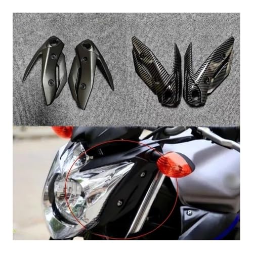 Carénage tête de fourche pour moto XJ6 2009-2012 look carbone