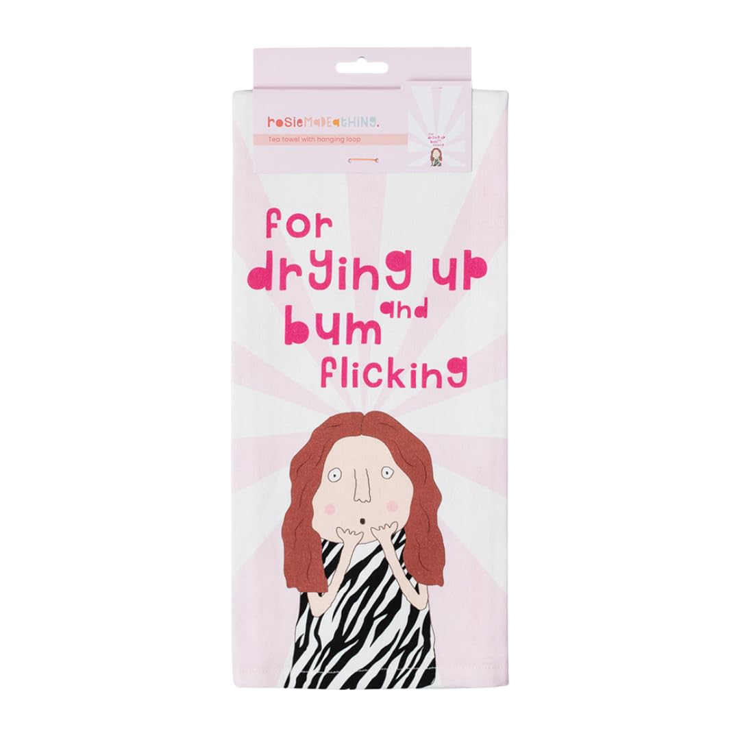 Rosie Made A Thing - Tea Towel (For Drying Up and...)