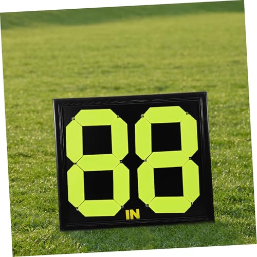 Tablero portátil para sustituciones y marcador de fútbol miniatura 5