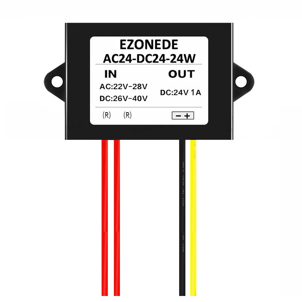Amazon.com: Stayhome 1PCS 24VAC to 24VDC 1A 24W AC to DC Converter