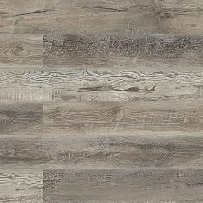 MSI Parkshore 7 in. x 48 in. Luxury Vinyl Flooring, Rigid Core Planks, LVT Tile, Click Lock Floating Floor, Waterproof LVT, Wood Grain Finish, 26.147 Square Feet, Norfolk