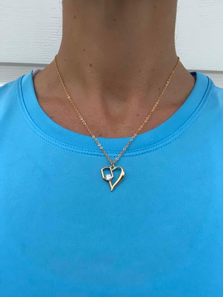 Pickleball Necklace - 18k Gold Plated Pickleball Heart Paddle Pendant, Pickleball Jewelry, Pickleball Gifts For Women, Pickleball Gift - Image 9