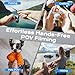 Magnetic Neck Mount for Phones,Neck Phone Holder for Recording,Hands Free POV/Vlog Cell Phone Holder for Phone Android GoPro DJI iPhone 16 15 14 13 12 Seires,Content Creator Essentials-Light Gray
