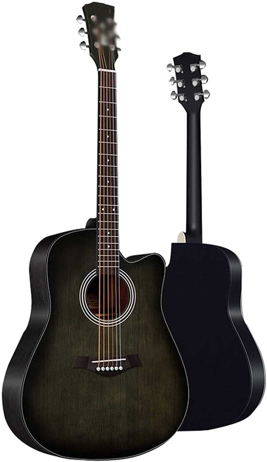 Amazon.co.jp: フルサイズギター41インチ無垢材ベニヤ温かみのある