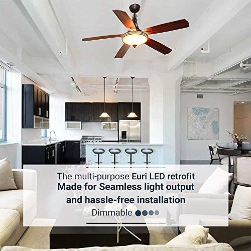 Othmro Chip LED da 5 W, diametro 32 mm, 2835 SMD LED, lampadina in alluminio 15-17 V, bianco caldo 3000 K, 120 lm, 5 pezzi