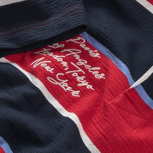 Polo Rugby de Algodón Manga Corta para Hombre Tommy Jeans en Corte Relajado miniatura 5