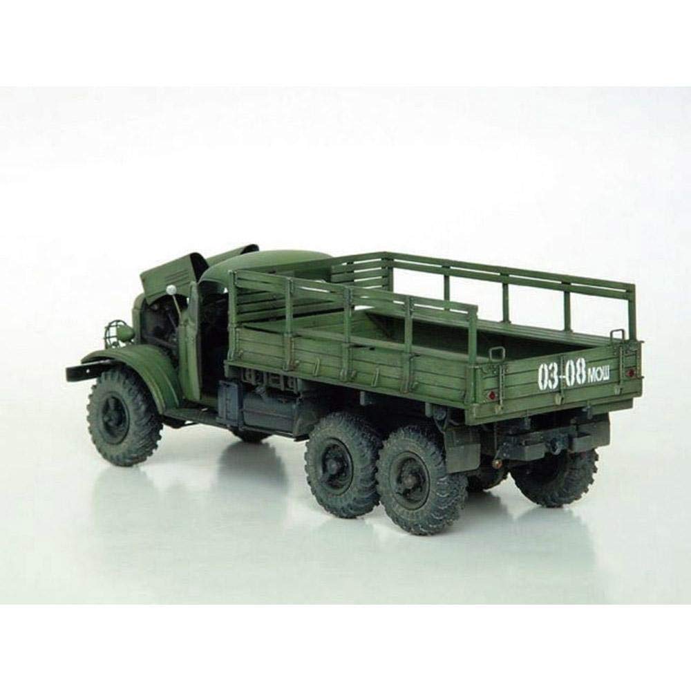 Trumpeter 01001 - Modellino di Furgone Militare sovietico ZIL-157 6x6