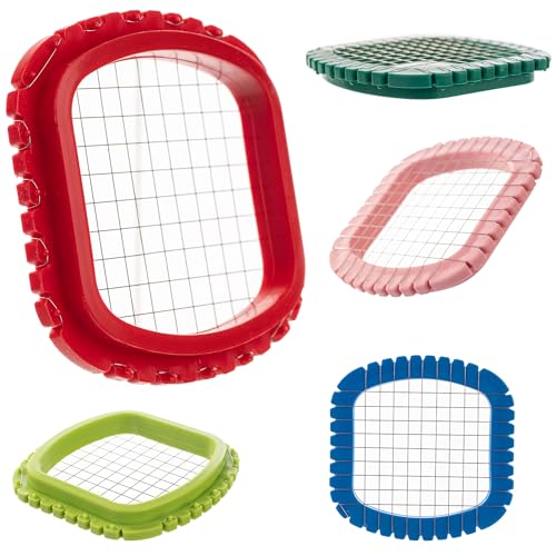 KADAX Würfelschneider für gekochtes Gemüse und Eier, präziser...