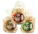 Health Express Puffy Pop Cakes- Assorted- Low Carb Low Calorie Healthy Snack, 3 Pack