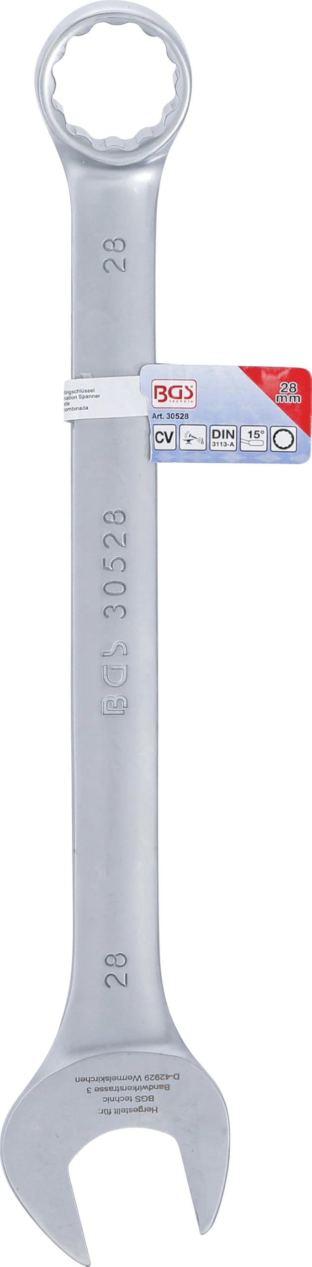 Hazet 600N-28 600N Chiave Combinata Misura (metrica) 28 Mm - Foto 2