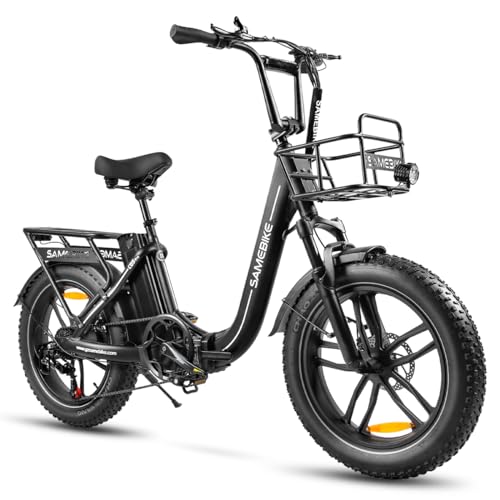 Samebike 20 Bicicleta Eléctrica Plegable, Motor 250w Autonomía 70km, 7 Velocidades, Frenos De Disco Delantero Trasero, Pantalla Lcd Para Adultos Bicicleta Eléctrica Ciudad Y Montaña Black Samebike 20 Bicicleta Eléctrica Plegable, Motor 250w Autonomía 70km, 7 Velocidades, Frenos De Disco Delantero Trasero, Pantalla Lcd Para Adultos Bicicleta Eléctrica Ciudad Y Montaña Black