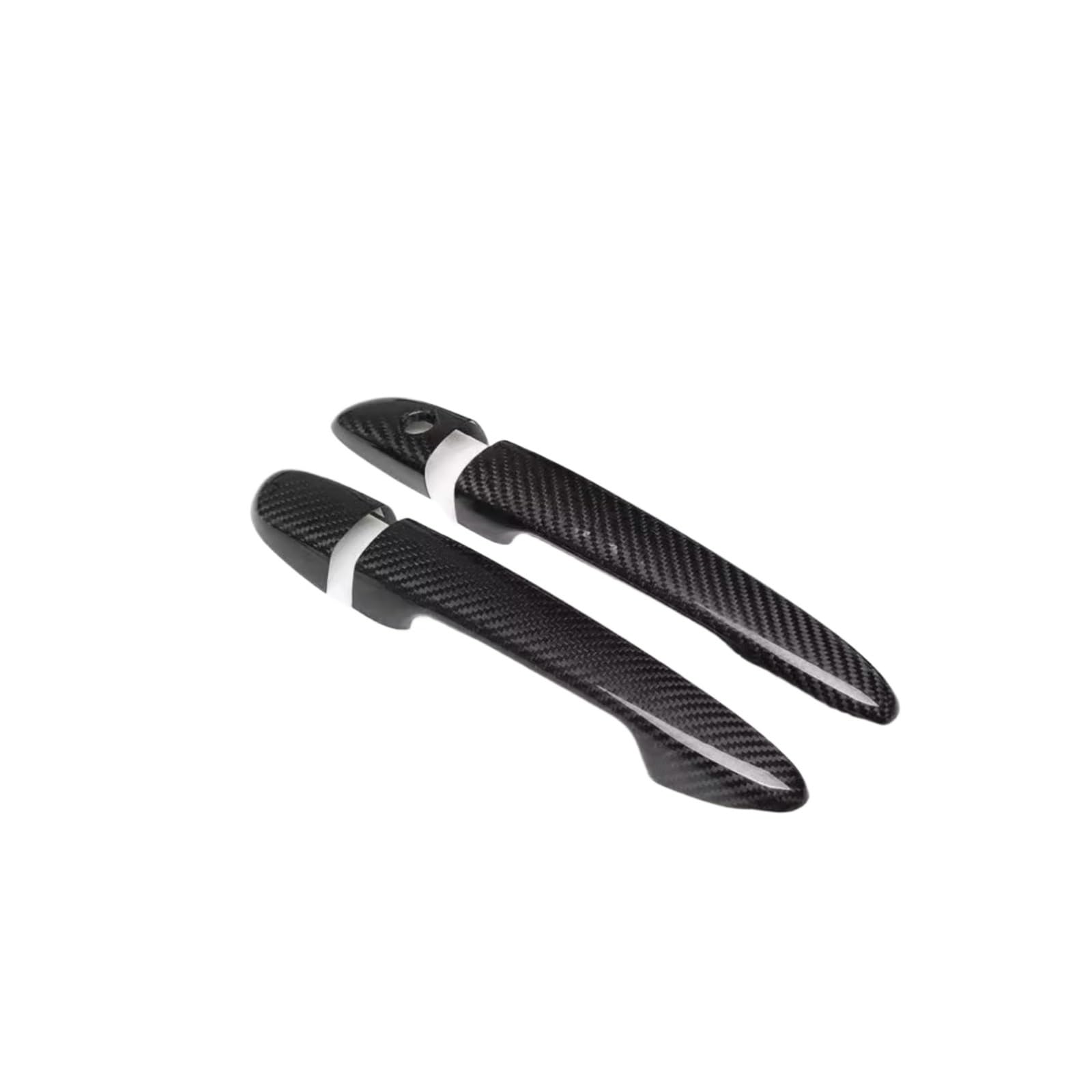 Qdzvalumv Carbon Fiber Car Door Handles Cover Shell Compatible With Mazda For Mx5 Nd For Roadster 2016-2019 Car Door Handle Cover Trim Protective Sticker Accessories Set(Carbon Fiber)