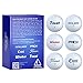 Shanker Golf Balls - Rude Trick Balls with Funny Sayings (6 Ball Gift Pack, Novelty Gag, Playing Quality) - Hero Edition - The #1 Ball for Shite Golfers