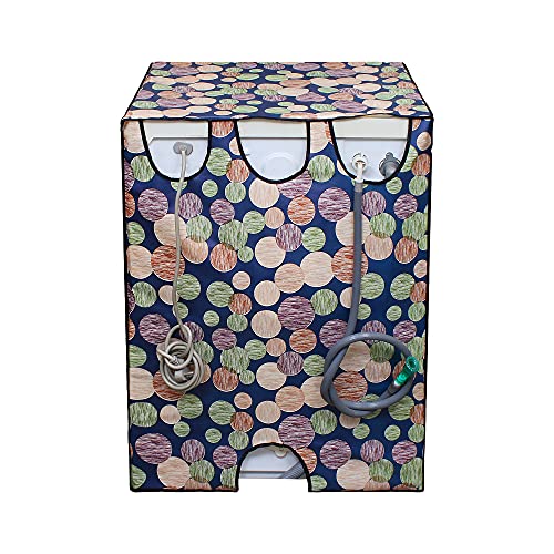 Image of Lithara Waterproof Front Load Washing Machine Cover For 7 Kg, 7.2 Kg, 7.5 Kg, 8 Kg (Design 71)