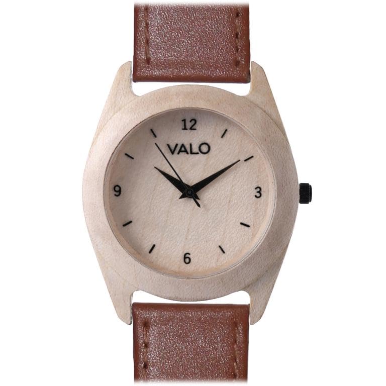 valo Anant Signature, Shedelled Brown Colour Stitched Leather Strap-A1-picture-14