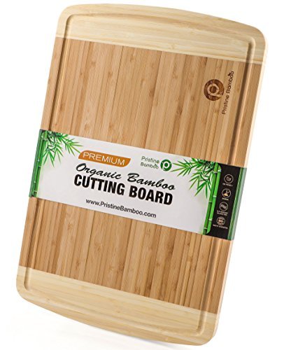 Wooden Chopping Board for Meat (Butcher Block), Vegetables, Fruit, Cheese