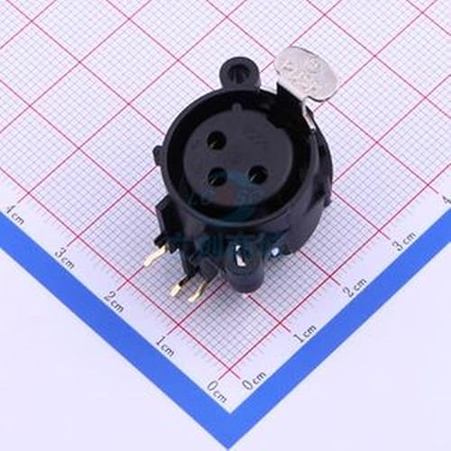 2 Pz XLR femmina Presa 3-core Cannon Orizzontale