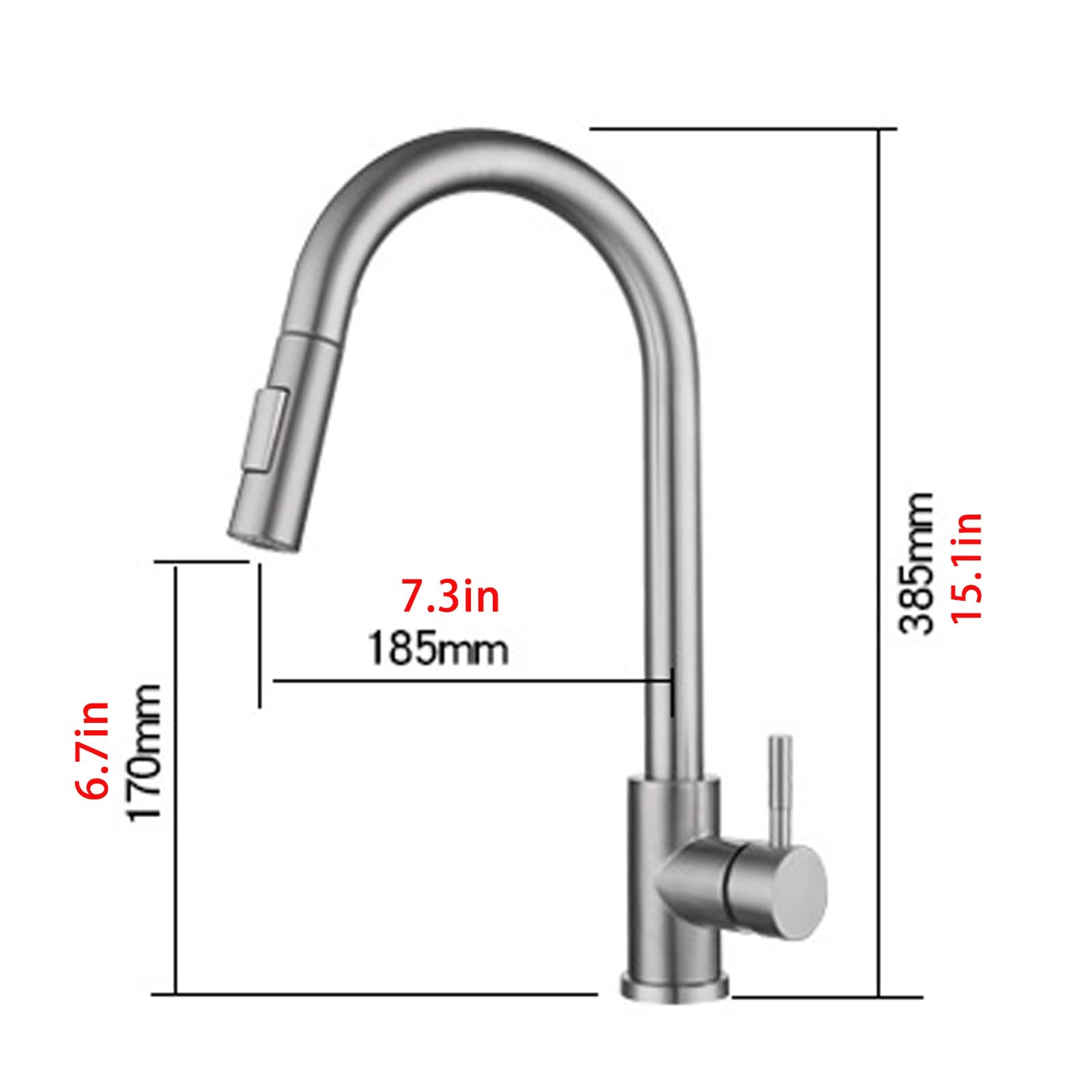Amazon.co.jp: 水道 蛇口 混合栓 キッチン センサー 自動水栓 電池式