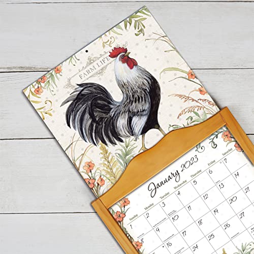 Langproudrooster2023wallcalendar  Urban Country Home Decor Lang proud rooster 2023 wall calendar  urban country home decor