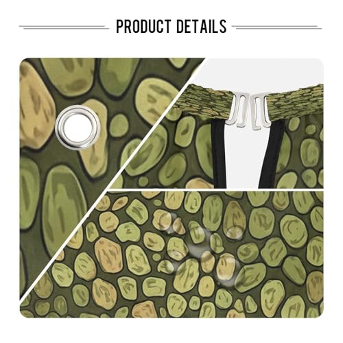 Capa de Barbería Impermeable para Hombre Kigai Green Pebble miniatura 4