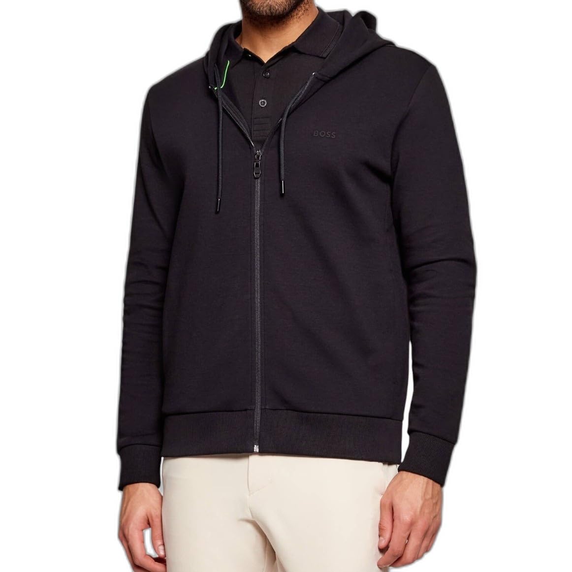 BOSS Men's Sweatshirt, Black 001, XL