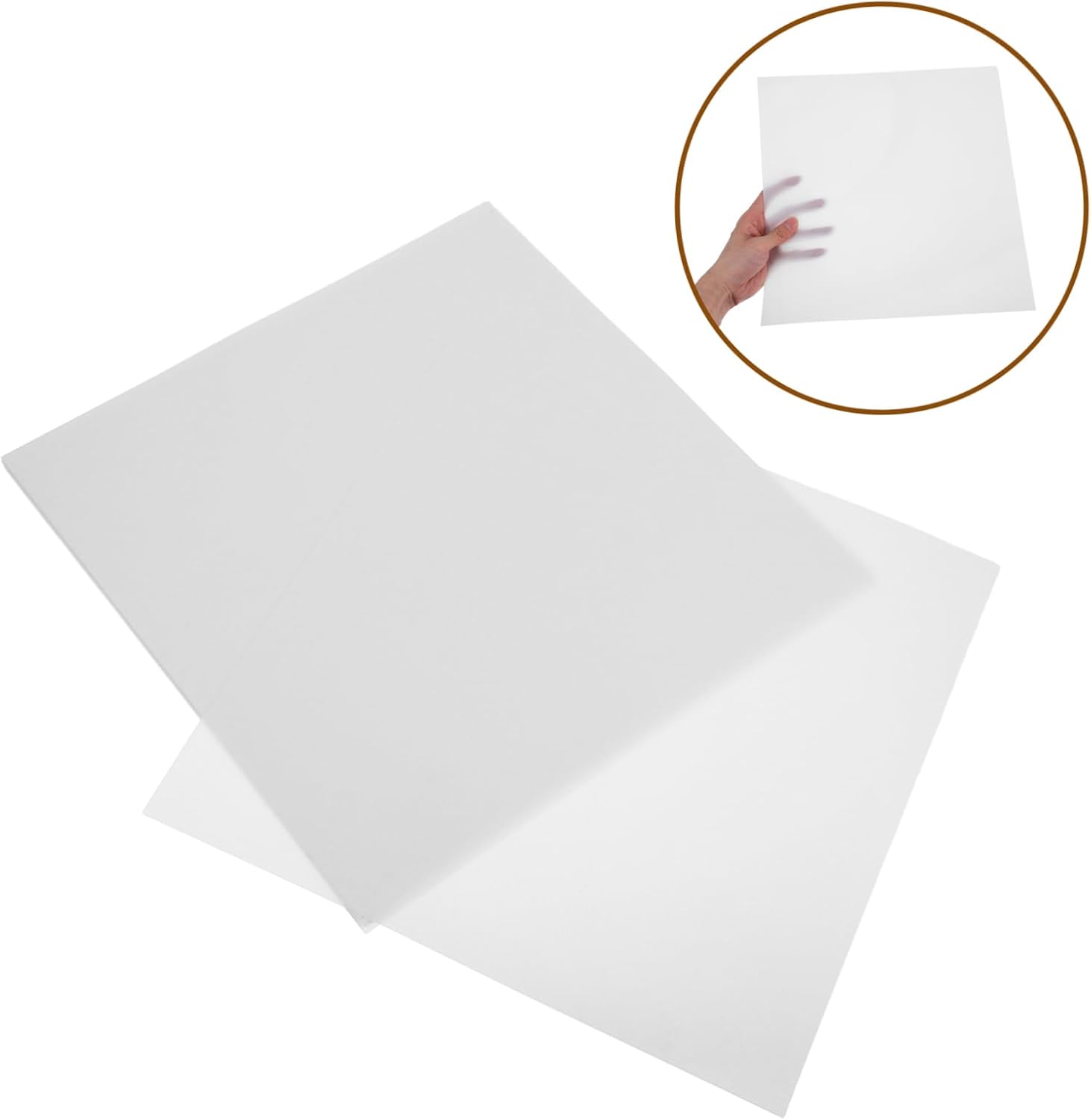 DOITOOL 15pcs Translucent Blank Stencil Sheets for DIY Projects Craft Drawing Sketched Sheets