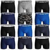 Björn Borg Herren Retroshorts, Mehrfarbig, L (12er Pack)