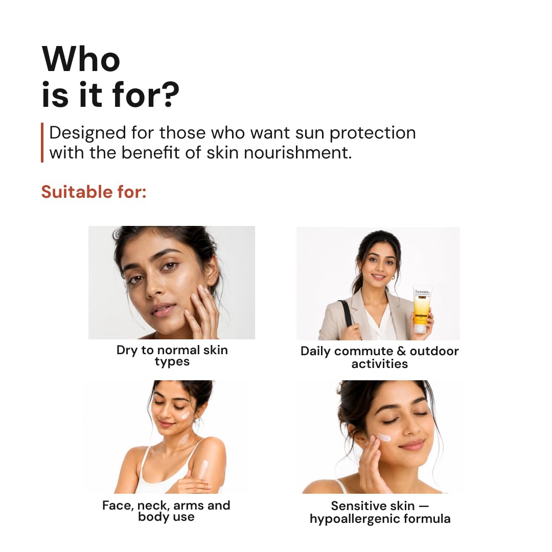 Sunprotek Sunscreen Lotion SPF 30 PA+++ | Hydrating, Lightweight & Non-Greasy | No White Cast | Broad Spectrum UVA UVB | Clinically Tested | 100 ml 3