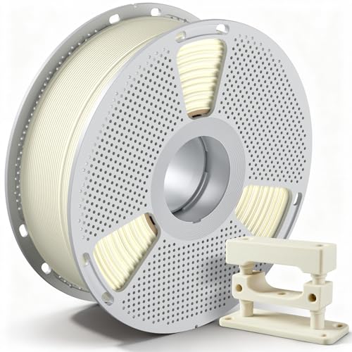 Image of SUNLU ABS-GF 3D Filament 1.75mm 1KG, Natural White | 10% Glass Fiber Reinforced ABS, Superior Durability, Reliable Load-Bearing, 104C Heat Resistance