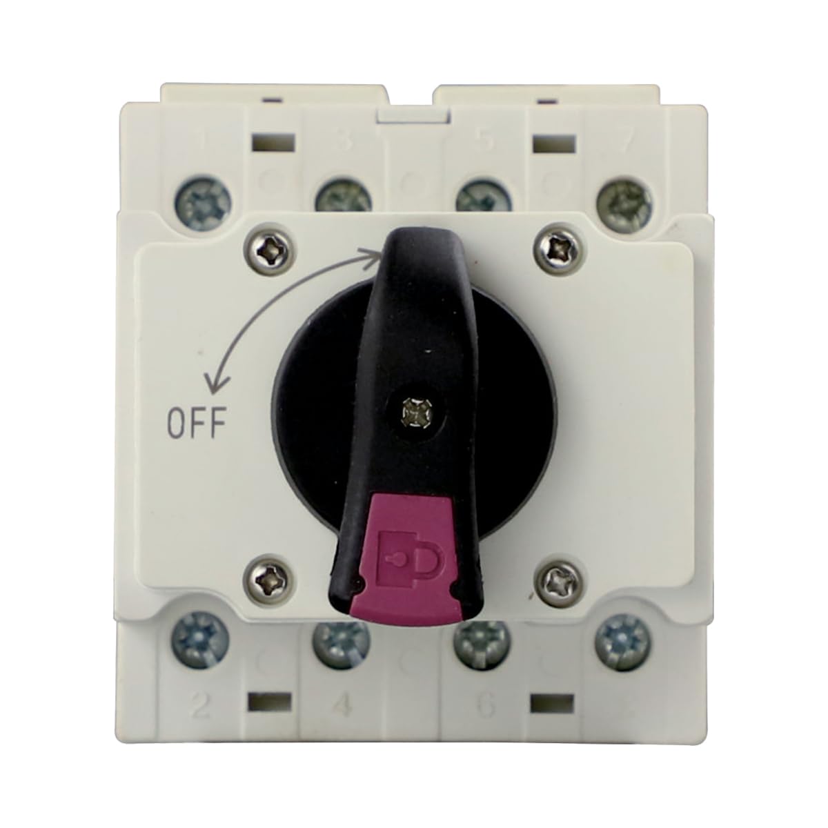 A2ZWORLD Sezionatore del Circuito CC, Interruttore di Isolamento Fotovoltaico, 32A DC 1000V 4 Poli, Occupa 2 Moduli Barra DIN, IP20 IEC60947-3