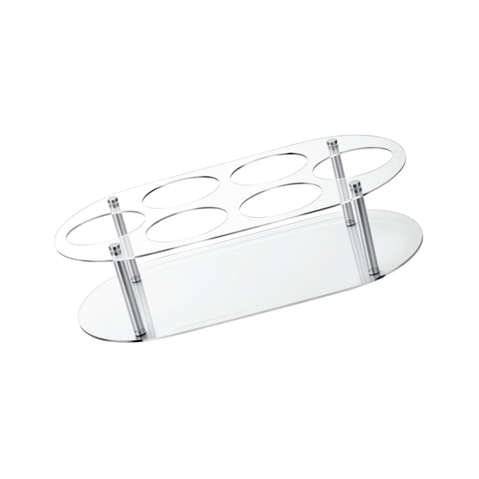 Kalttoy Multifunctional Acrylic Cup Holder Rack with Drinkware Stackable Space Saving Organizers for Home Kitchen Use Space Saving Bottle Holder