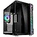 Kolink Unity Code X PC Gehäuse für Wasserkühlung, Mid Tower Case mit ARGB-beleuchteter Front, Glas Gehäuse PC mit Vertikaler GPU-Einbau Möglich