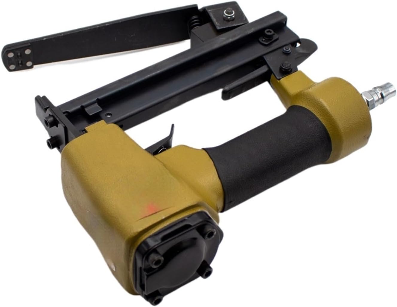 AALLYN Pneumatic Decorative Stapler 1022J Pneumatic Staple Gun Nail Gun Book Wood Air Nailer Stapler