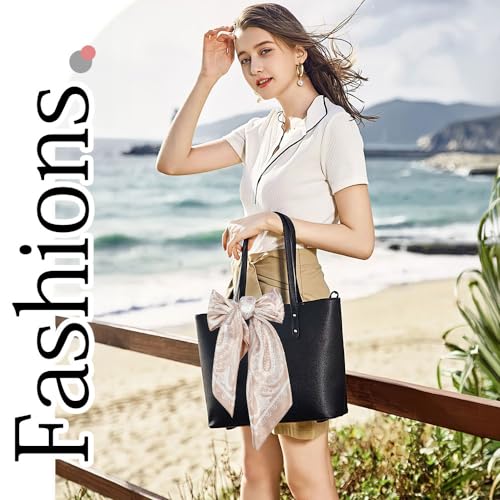 35" Head Scarf for Women, Silk-Like Large Bandana Square Satin Scarf Wraps for Hair3