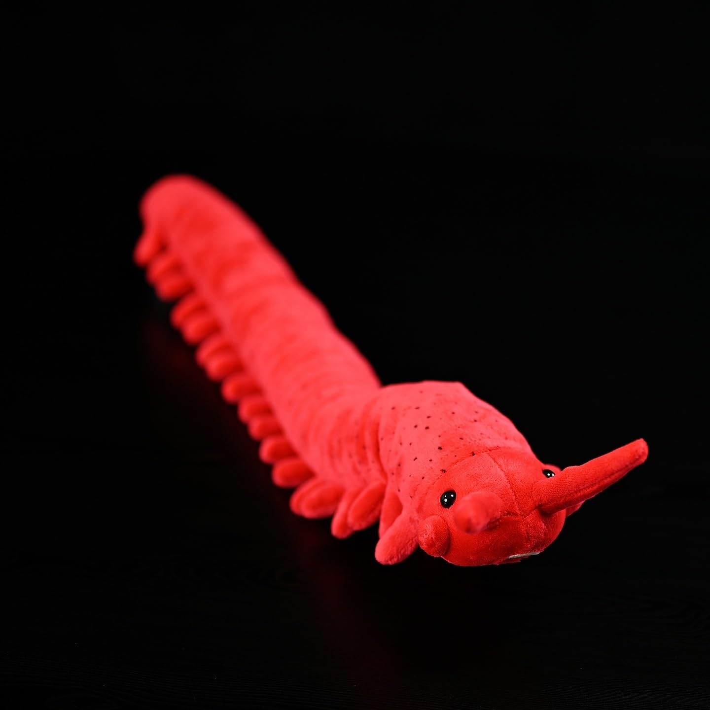 Giocattolo di peluche verme velluto