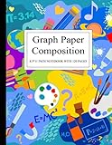  Graph Paper Composition Notebook: : Grid Paper Notebook  School or Artists Workbook  Medium Quad (5x5 Quad Ruled)159