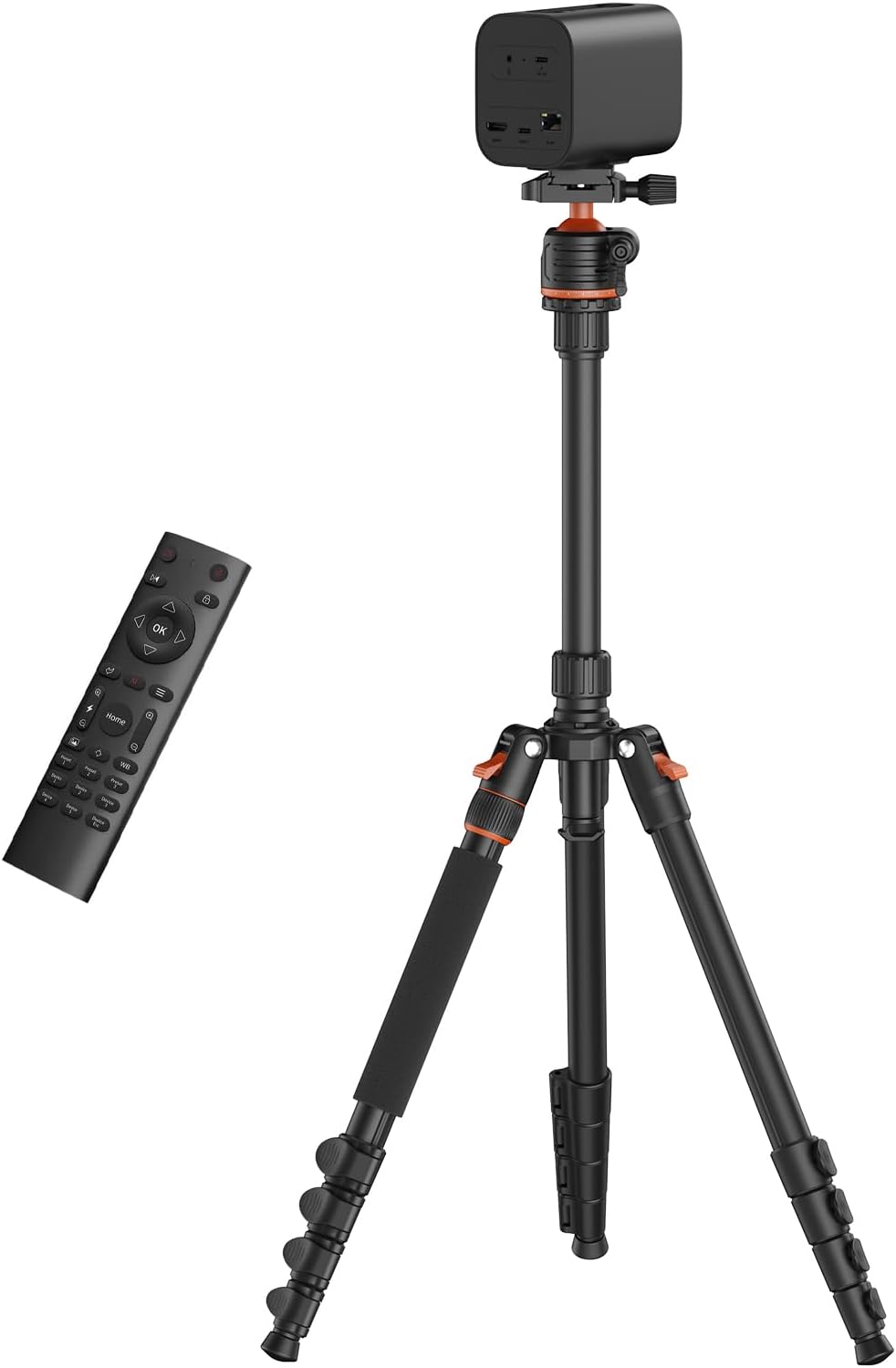 NearStream VM20 Wired Streaming Camera with Adjustable Tripod, 40X Hybrid Zoom USB/HDMI/RJ45 Live Stream Camera for YouTube, Zoom, OBS, Podcast, Video Conferencing