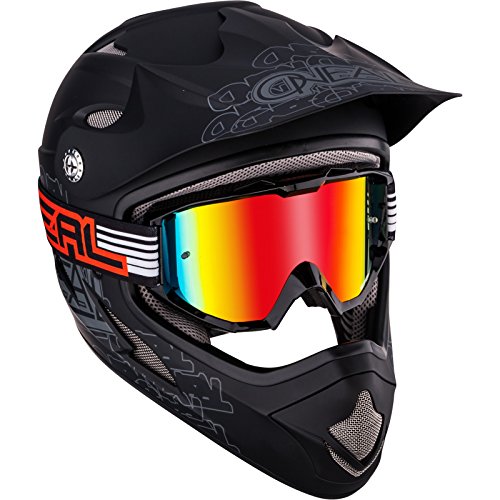 O'Neal B1 RL Goggle Flat Black/Radium