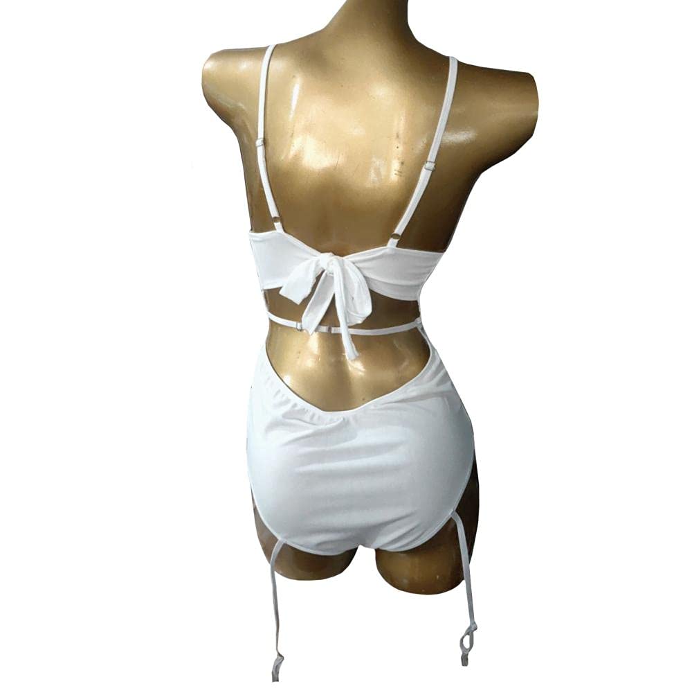 Giarrettiera con Ricamo in Pizzo da Donna
