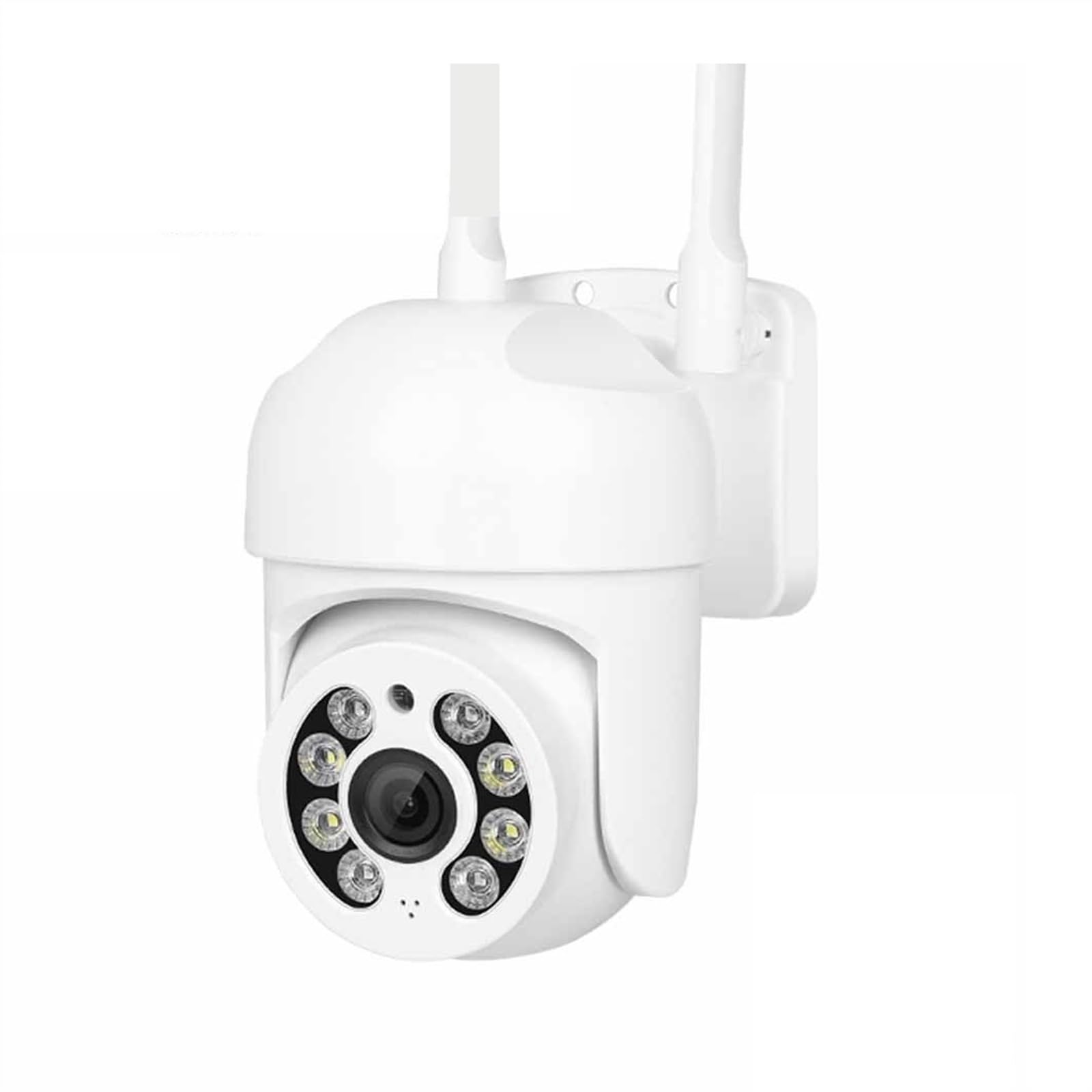 Telecamera WiFi Esterno, Telecamera IP PTZ Telecamera di Sicurezza Esterna da 4MP Telecamere di videosorveglianza for Visione Notturna Digitale da 2MP 5X,Sicurezza, Antifurto(2MP No Card)