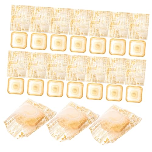 FONDOTIN 1Set Moon Cake Packaging Bags with Dessert Tray Egg Yolk Puff Pouch for Storing Moon Cakes Cupcakes and Other Baked Goods Lightweight and Durable Design