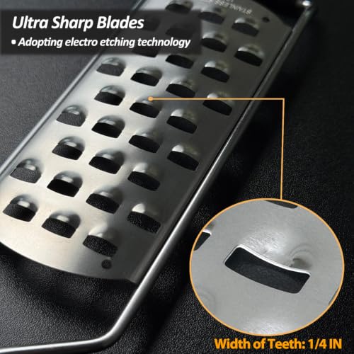 Image of Ultra Coarse Grater & Hand Held Cheese Grater for Kitchen
